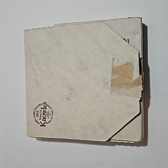 Edwin M Knowles China Co. The Shadow Artist Norman Rockwell Porcelain Plate - Picture 6 of 9